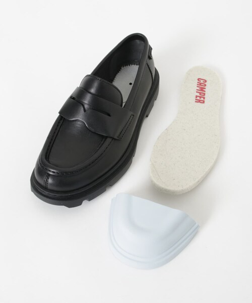 THE GOODLAND MARKET（ザグッドランドマーケット）の「CAMPER　Junction Moccasin（ドレスシューズ・レディース・004BLK・37/38/39）」の11枚目の写真