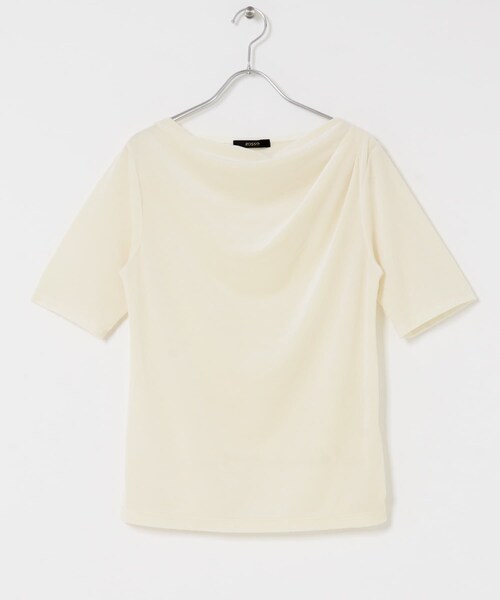 URBAN RESEARCH ROSSO（アーバンリサーチロッソ）の「シアーストレッチベロアカットソー（Tシャツ/カットソー・レディース・OFF/CH/LACQUER・FREE）」の17枚目の写真