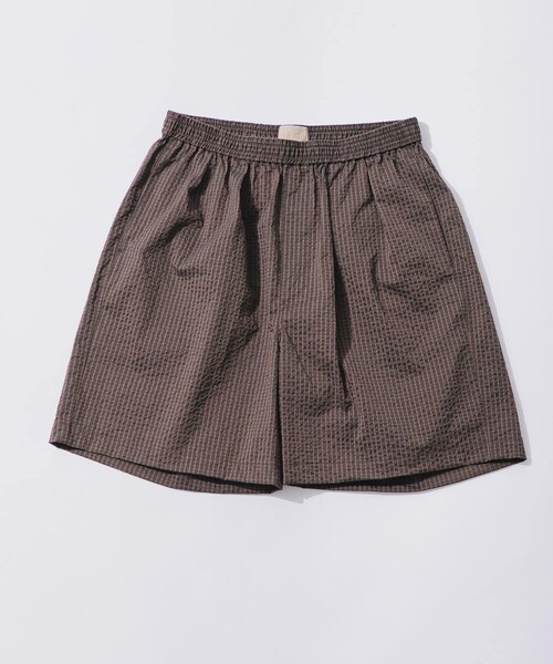 URBAN RESEARCH（アーバンリサーチ）の「『別注』NEAT×URBS　DOT'S SEERSUCKER TRUNKS（その他パンツ・メンズ・BLACK/BROWN・M/L/XL）」の21枚目の写真