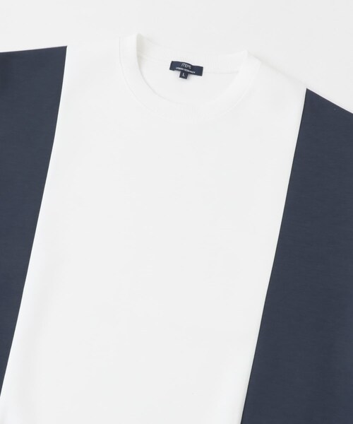 ITEMS URBANRESEARCH（アイテムズ アーバンリサーチ）の「ストレッチダンボール 切替トップス B（スウェット・メンズ・NVY/MOC/BLK・M/L）」の13枚目の写真