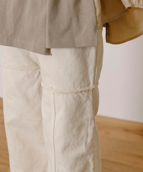 THE GOODLAND MARKET（ザグッドランドマーケット）の「old honey　-OH- 45℃ pants（その他パンツ・レディース・white/black・FREE）」の10枚目の写真
