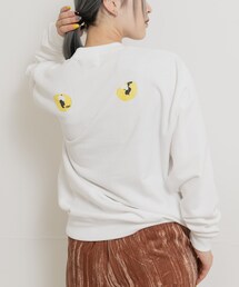 THE GOODLAND MARKET | 77circa　cats eye print sweat(スウェット)