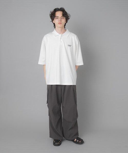 SENSE OF PLACE by URBAN RESEARCH（センスオブプレイスバイアーバンリサーチ）の「『別注』Converse×SENSE OF PLACE　JACK PURCELLポロシャツ（ポロシャツ・メンズ・WHITE/BLACK/BLUE・M/L）」の10枚目の写真