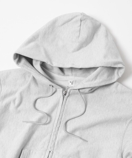 かぐれ（カグレ）の「blurhmsROOTSTOCK　THIN-SWEAT HOODIE ZIP（パーカー・レディース・H White/DarkNavy/H Beige・0）」の12枚目の写真