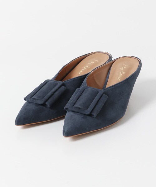 URBAN RESEARCH ROSSO（アーバンリサーチロッソ）の「F by ROSSO　バックルデザインミュール（サンダル・レディース・NAVY/CAMEL・37/38）」の8枚目の写真