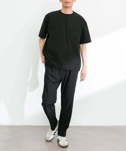 URBAN RESEARCH Sonny Label（アーバンリサーチサニーレーベル）の「『接触冷感/吸水速乾/UVカット』Breeze Fit イージーパンツ（その他パンツ・メンズ・チャコール/ブラック/グレージュ・M/L）」の9枚目の写真