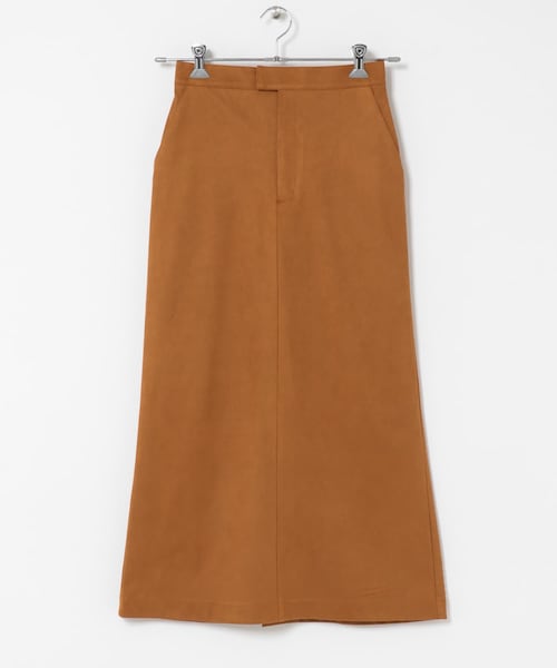 URBAN RESEARCH DOORS（アーバンリサーチドアーズ）の「『別注』Audrey and John Wad×DOORS　スウェードスカート（スカート・レディース・beige/brn/lgrn・Free）」の5枚目の写真