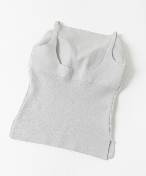 THE GOODLAND MARKET（ザグッドランドマーケット）の「nakes　Cotton Silk Halter Tank（タンクトップ・レディース・Dark Moss/Fog Gray/Ginger・1）」の8枚目の写真