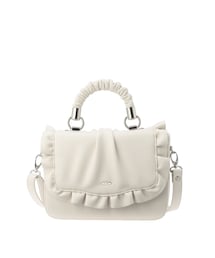 ラッフルフラップバッグ