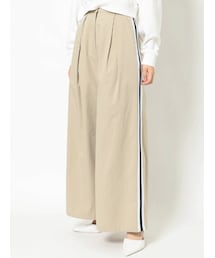 GYDA | H/Wサイドライン ワイドチノパンツ(チノパンツ)