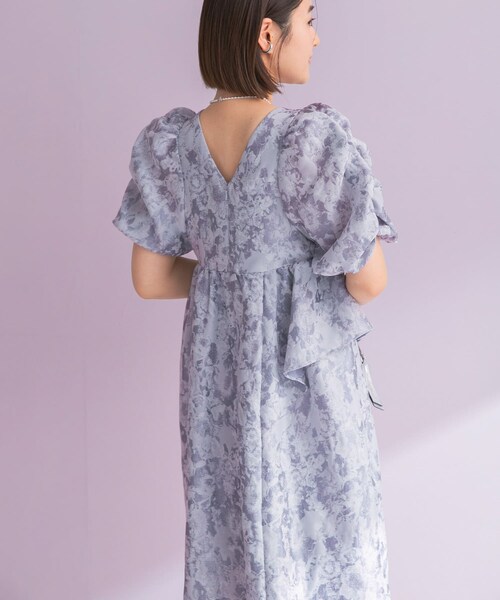 URBAN RESEARCH ROSSO（アーバンリサーチロッソ）の「ANDRESD　JACQUARD DRESS（ワンピース・レディース・L.GRAY/GRAY・M）」の20枚目の写真