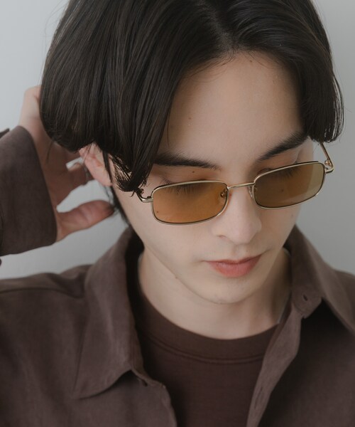 SENSE OF PLACE by URBAN RESEARCH（センスオブプレイスバイアーバンリサーチ）の「メタルフレームサングラス（メガネ・メンズ・SILVER/SMOKE/GOLD・One）」の16枚目の写真