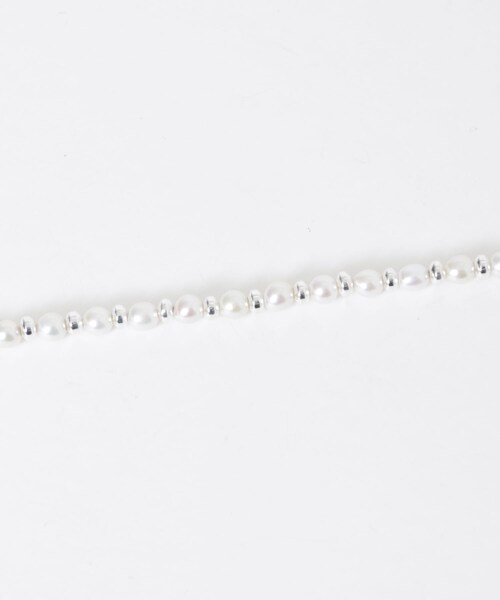 URBAN RESEARCH（アーバンリサーチ）の「decor『デコール』　Hematite Pearl Choker（ネックレス・レディース・SILVER・-）」の9枚目の写真