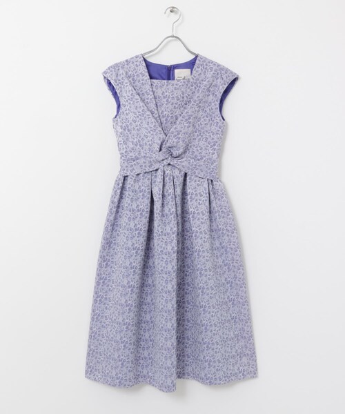 URBAN RESEARCH ROSSO（アーバンリサーチロッソ）の「『別注』Chaco×ROSSO　ジャガード2WAYドレス（ワンピース・レディース・mocha/blue・FREE）」の20枚目の写真