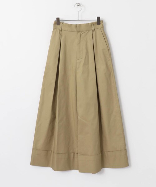 KBF（ケイビーエフ）の「スーパーWIDEチノパン（チノパンツ・レディース・BEIGE/PINK/KHAKI・one）」の6枚目の写真