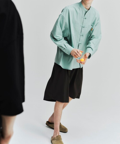 URBAN RESEARCH(アーバンリサーチ)の「SEE SEE BAGGY SHORTS(その他パンツ・メンズ・BROWN/CHARCOAL/BLACK・M/L/XL/XXL)」の7枚目の写真
