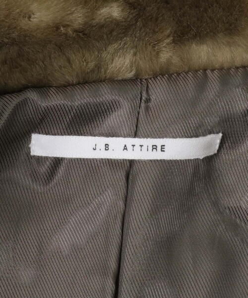 URBAN RESEARCH（アーバンリサーチ）の「J.B.ATTIRE　NEW YORK ECO FUR JACKET（テーラードジャケット・レディース・BROWN・1）」の8枚目の写真