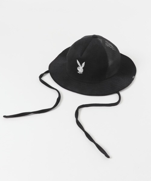 URBAN RESEARCH(アーバンリサーチ)の「NEXUSVII.×PLAYBOY CORDS MESH HAT(ハット・メンズ・BLACK・One)」の3枚目の写真