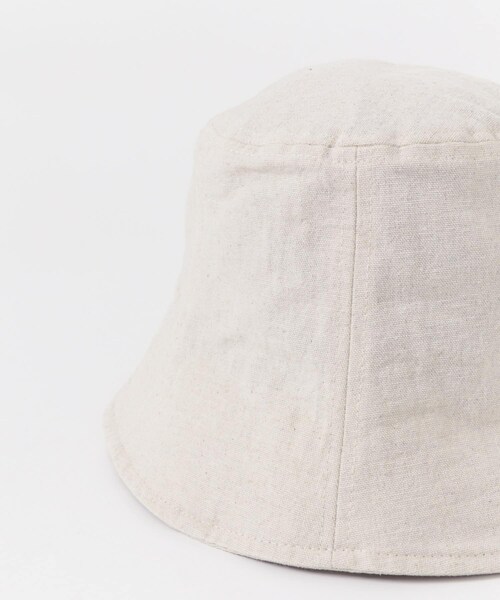URBAN RESEARCH DOORS（アーバンリサーチドアーズ）の「コットンリネンパネルハット（ハット・レディース・NATURAL/CHARCOAL・One）」の13枚目の写真