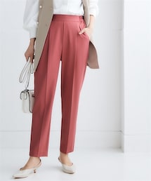 nissen | 【褒められシルエット】テーパードパンツ(スラックス)