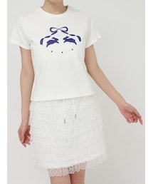 merry jenny | rabbit ribbon tee(Tシャツ/カットソー)
