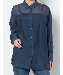 EVRIS | シアーオーバーシャツ(シャツ/ブラウス)