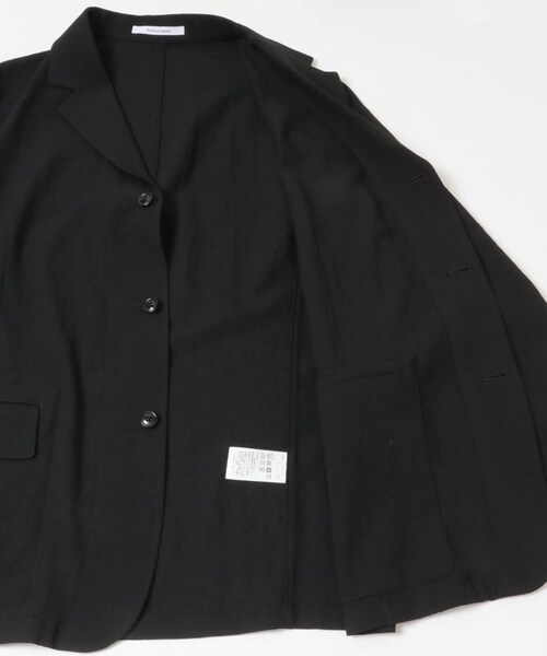 URBAN RESEARCH（アーバンリサーチ）の「Product Twelve　TECHNO WOOL WORK JACKET（テーラードジャケット・メンズ・BLACK・2/3）」の7枚目の写真