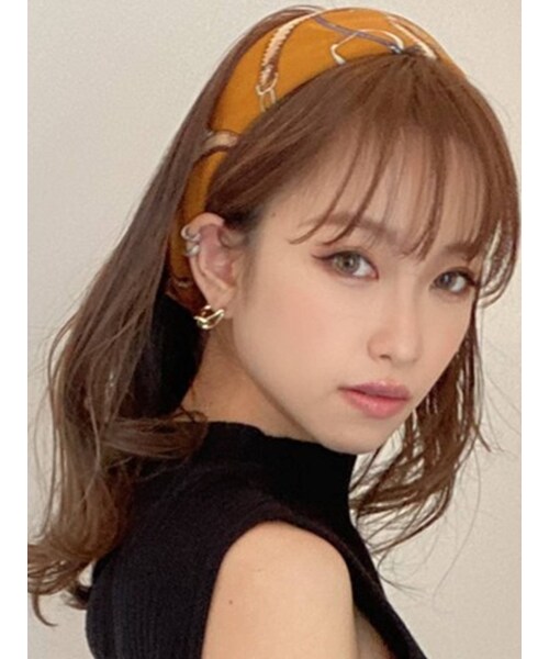 RESEXXY（リゼクシー）の「チェーンパターンスカーフ（マフラー・レディース・ブラック/ブラウン/ベージュ・F）」の14枚目の写真