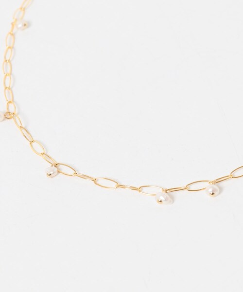 URBAN RESEARCH ROSSO（アーバンリサーチロッソ）の「LAPUIS　SV PETIT STONE NECKLACE（ネックレス・レディース・GOLDWHITE/GOLDBLUE・-）」の5枚目の写真