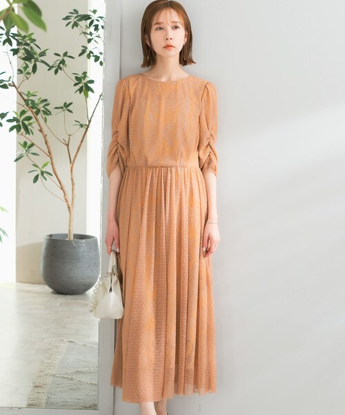 URBAN RESEARCH ROSSO（アーバンリサーチロッソ）の「オーバーレースドレス（ワンピース・レディース・yellow/sax・FREE）」の15枚目の写真