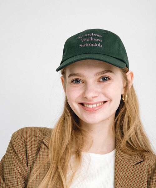 URBAN RESEARCH Sonny Label（アーバンリサーチサニーレーベル）の「Sonnyboys logo cap（キャップ・レディース・ネイビー/グリーン/オフ/ブラウン・one）」の21枚目の写真