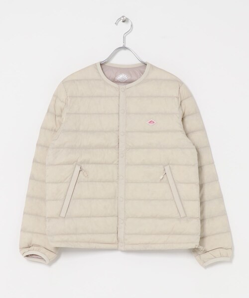 URBAN RESEARCH DOORS（アーバンリサーチドアーズ）の「DANTON　INNERDOWNJACKET（その他アウター・レディース・OYSTERWH/BLACK/BLUEGREEN・S）」の5枚目の写真