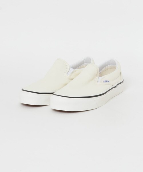 URBAN RESEARCH Sonny Label（アーバンリサーチサニーレーベル）の「VANS　CLASSIC SLIP-ON 98DX（スリッポン・レディース・WHITE・5/5.5/6）」の3枚目の写真