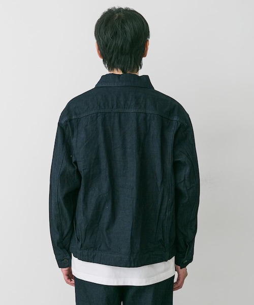 URBAN RESEARCH DOORS（アーバンリサーチドアーズ）の「STILL BY HAND　12oz denim jacket（デニムジャケット・メンズ・DARK NAVY・46/48）」の3枚目の写真