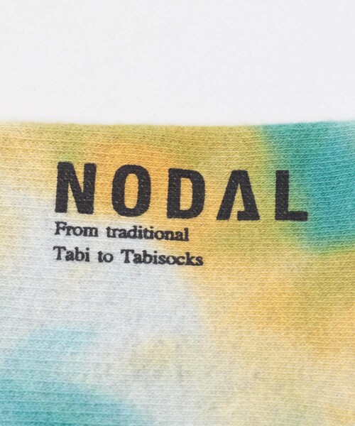 EKAL(エカル)の「NODAL TIE DYE LONG SOCKS(その他アンダーウェア/インナー・メンズ・ORANGE/PURPLE/GREEN/PINK・One)」の7枚目の写真