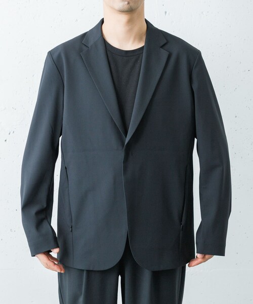URBAN RESEARCH（アーバンリサーチ）の「Descente　TECH TAILORED JACKET（テーラードジャケット・メンズ・BK00・M/L/O）」の6枚目の写真