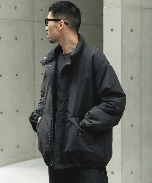 URBAN RESEARCH DOORS（アーバンリサーチドアーズ）の「中綿ショートモッズコート（モッズコート・メンズ・OLV CHK/CCL CHK/BLACK・M/L）」の19枚目の写真