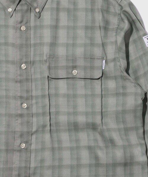 ADAM ET ROPE'(アダムエロペ)の「【elephant TRIBAL fabrics/エレファントトライバルファブリクス】ON THE WAY CHECK SHIRT(シャツ/ブラウス・メンズ・カーキ・F)」の8枚目の写真