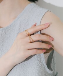 SMELLY | ステンレスナロー2セットリング(リング)