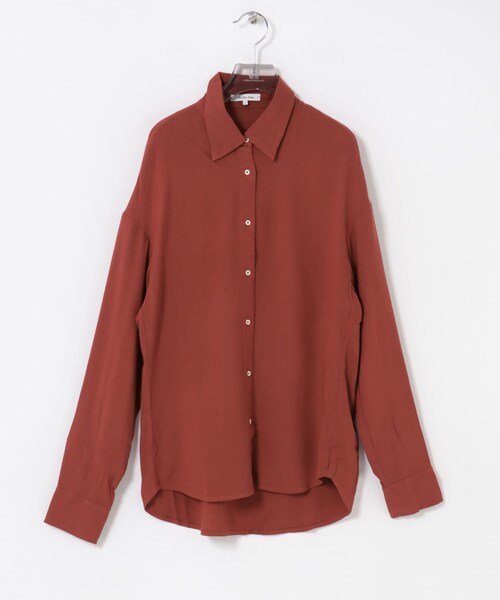 URBAN RESEARCH（アーバンリサーチ）の「STUDIO DOE　Linen Resort Shirts（シャツ/ブラウス・レディース・RED・S）」の8枚目の写真