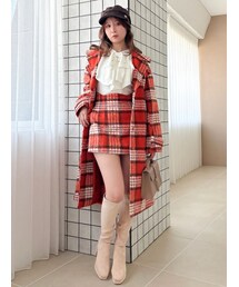 dazzlin | シャギーコクーンロングコート(チェスターコート)