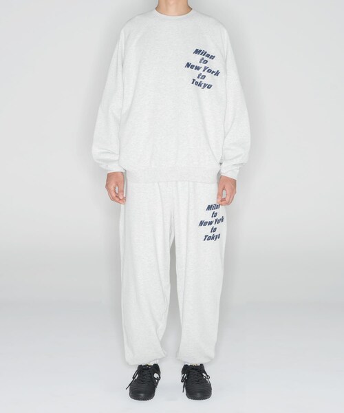 URBAN RESEARCH（アーバンリサーチ）の「LOTTO　M/N/T LOGO SWEAT PULLOVER（スウェット・メンズ・GRAY/NAVY/BLACK・M/L/XL/XXL）」の14枚目の写真