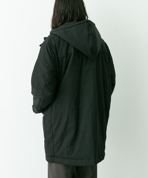 URBAN RESEARCH Sonny Label（アーバンリサーチサニーレーベル）の「ARMY TWILL　Cotton Nylon Duffel Coat（その他アウター・メンズ・NAVY/BLACK・M/L）」の7枚目の写真