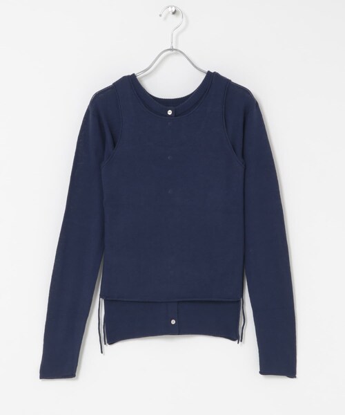 THE GOODLAND MARKET（ザグッドランドマーケット）の「cwtch　LAYERED KNIT TOPS（ニット/セーター・レディース・GRAY/NAVY/BERRY/YELLOW・Free）」の22枚目の写真