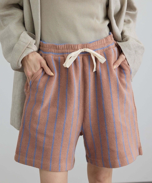 ADAM ET ROPE'(アダムエロペ)の「【BONGUSTA(ボングスタ)】naram ショーツ(その他パンツ・レディース・キャメル系/パープル系・1)」の4枚目の写真