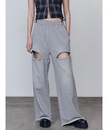 EMODA | ホールクラッシュスウェットパンツ(スウェットパンツ)