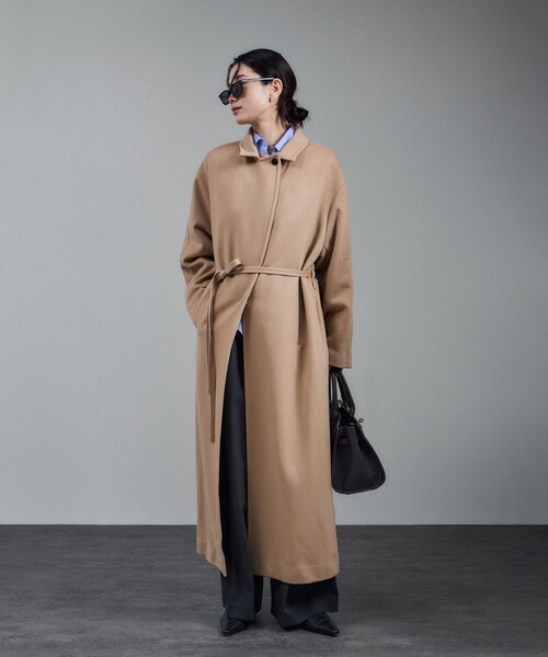 ピュアカシミヤナロートレンチコート