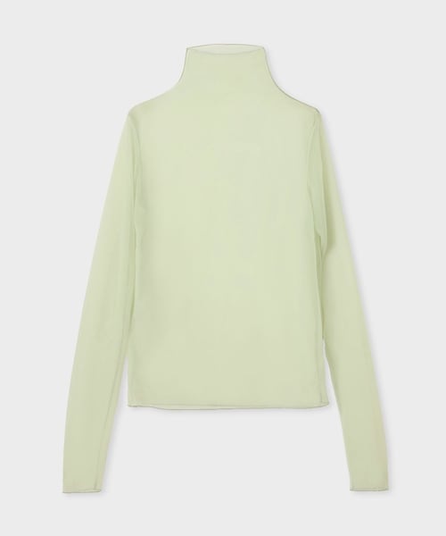 ROPE'（ロペ）の「【near.nippon（ニアー ニッポン）】SHEER HIGH NECK TOPS｜トップス（その他トップス・レディース・モスグリーン/ブラック・F）」の22枚目の写真