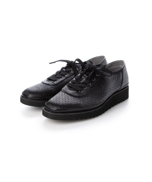 D'ICI（ディッシィ）の「モード エ ジャコモ ディッシィ MODE ET JACOMO DICI 【軽量】パンチングレースアップスニーカー (ブラック)（スニーカー・レディース・BL/LBG/SV/BRM・220/22cm/225/22.5cm/230/23cm/235/23.5cm/240/24cm/245/24.5cm）」の15枚目の写真