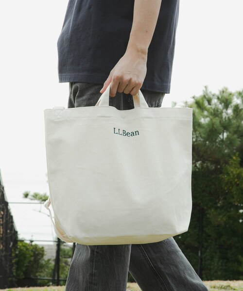 URBAN RESEARCH DOORS(アーバンリサーチドアーズ)の「『別注』L.L.Bean×DOORS Shoulder Strap Tote L(ショルダーバッグ・メンズ・Natural/Black/CarbonGray・one)」の16枚目の写真
